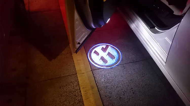 2 шт. эмблема проектора для дверей автомобиля|ghost shadow light|ghost shadowlogo car light |