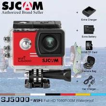 Original SJCAM SJ5000 WIFI Action Camera Sport camera Waterproof Cam Novatek 96655 1080P Full HD gopro style sj 5000 wif Cam DV