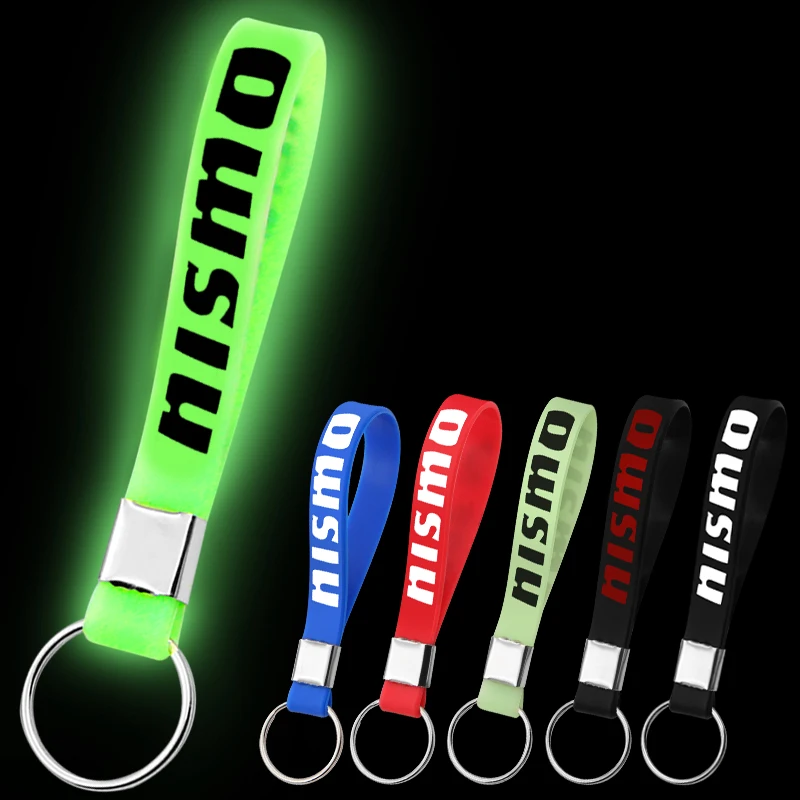 

1psc Car Keyring Keychain Key Chain Key Ring For Nissan Nismo Almera Juke Qashqai Tiida X Trail Note Teana 350Z 370Z Car Styling