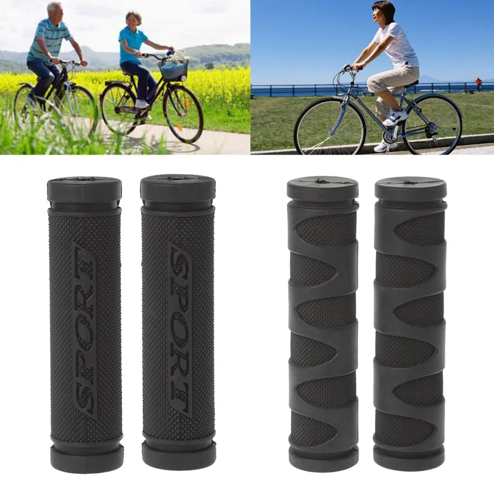 دراجة القبضات 22 مللي متر المقود لينة المطاط 3D الدراجات MTB جبل الطريق الدراجة أجزاء