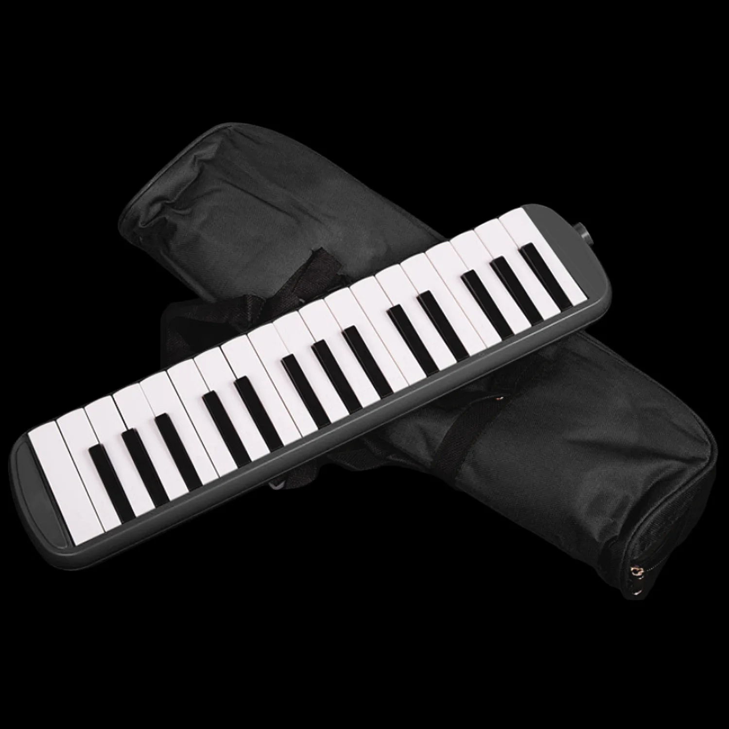 32-Key melodica Melodion музыкальный инструмент Начинающий гармоника с Blowpipe мундштук труба ткань Оксфорд сумка Клавиатура Чехол игрушка