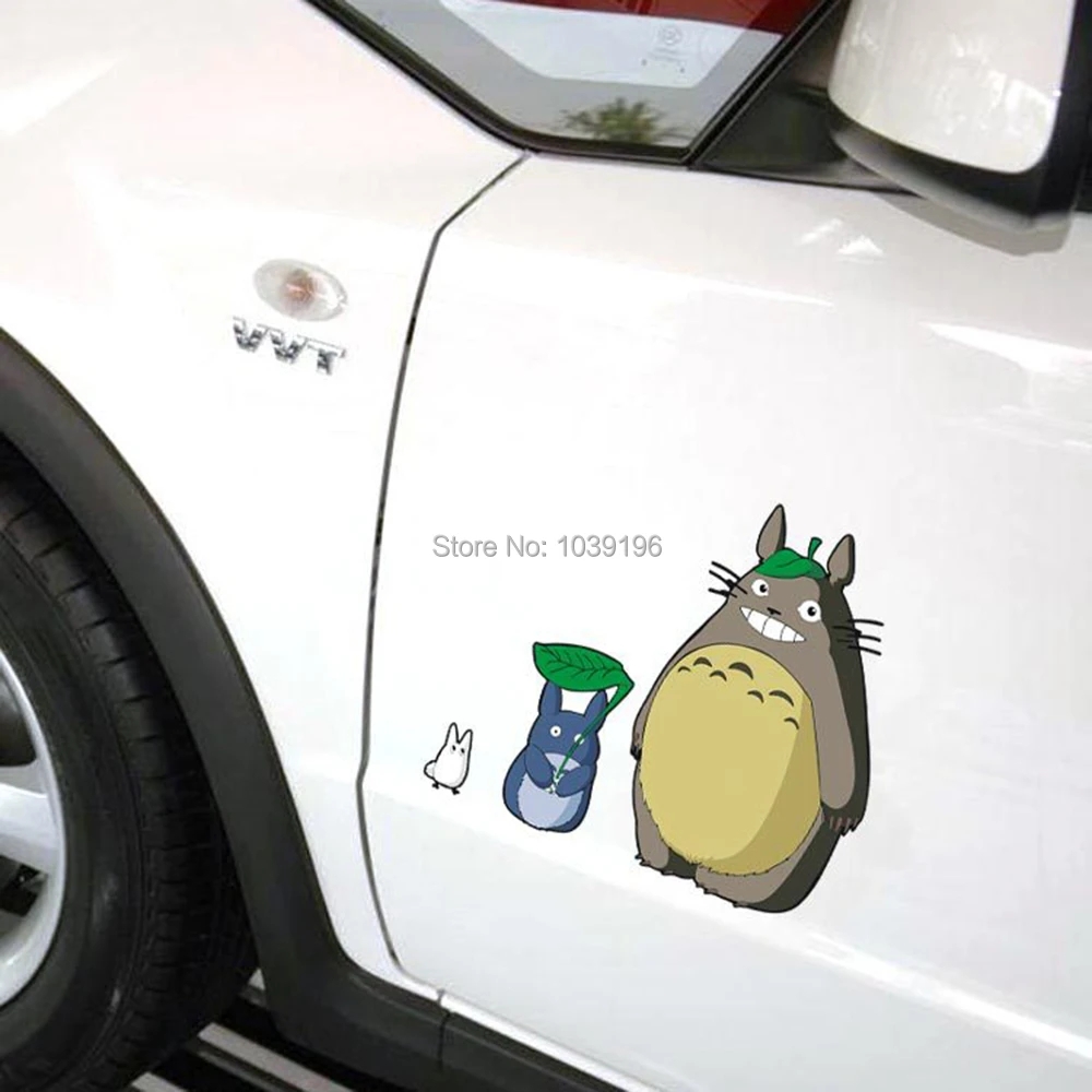 車のスタイリング漫画猫トトロ組み合わせ車ステッカーバイクステッカー用トヨタフォード起亜シボレーvwオペルシボレーテスラホンダlada Motorcycle Decals Stickers Motorcycle Decalsfor Toyota Aliexpress