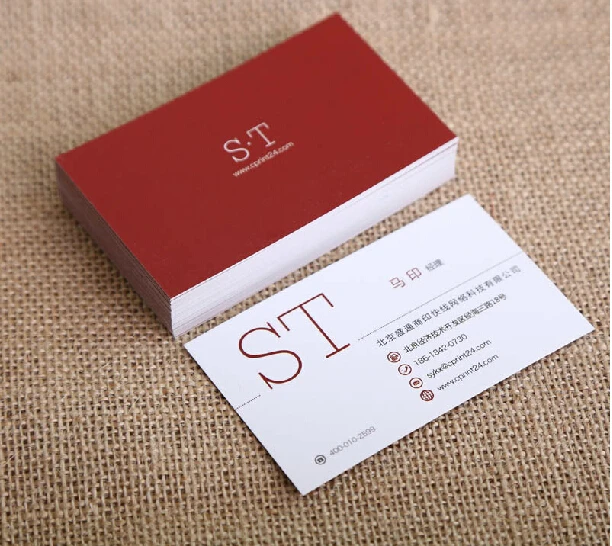 300 gsm multicolour business card double faced business card quality paper printing