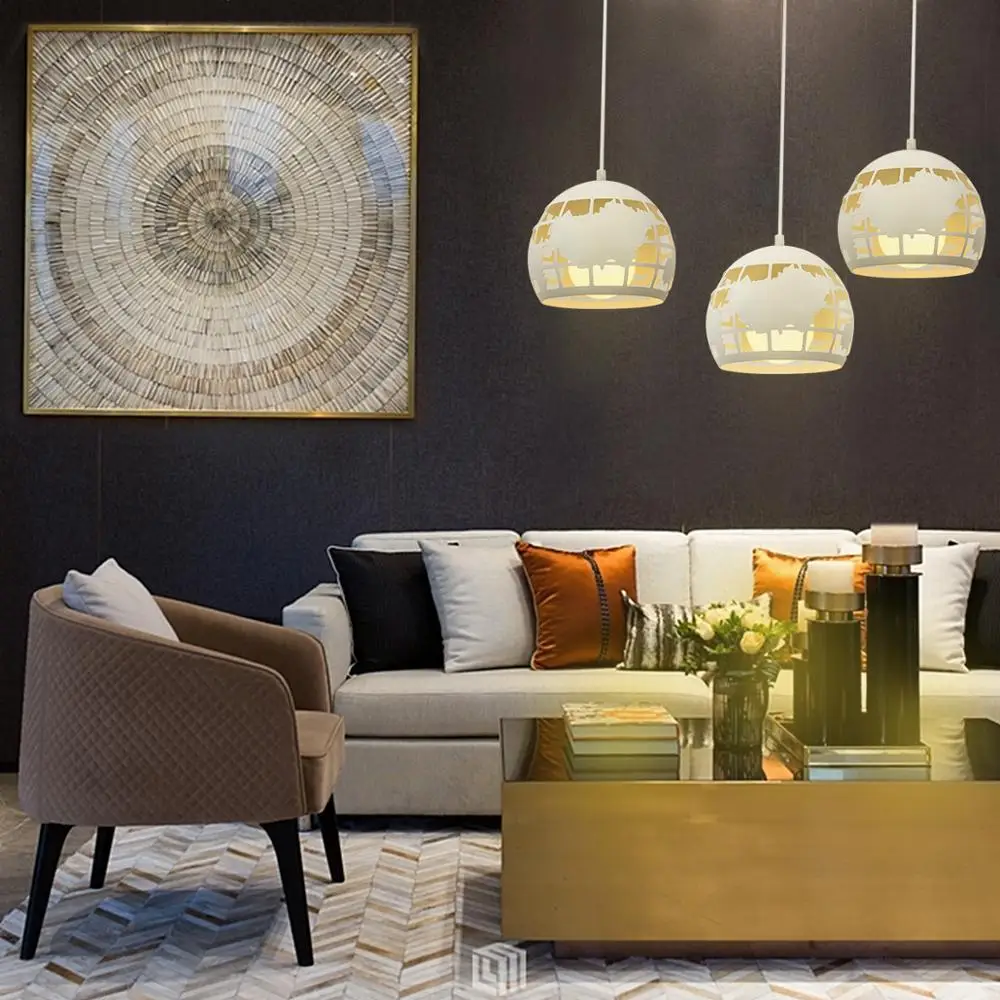 Lámpara Led nórdica Eusolis iluminación moderna decoración colgante iluminación hogar Decoración lampara luminaria Iluminacion Interior