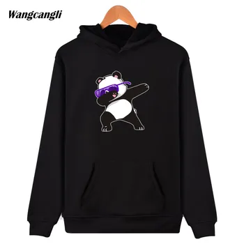 

2019 funny animal panda Jacket Hoodie Men/women Fashion Pullover sweatshirt hoodies kpop plus size clothes XXXXL