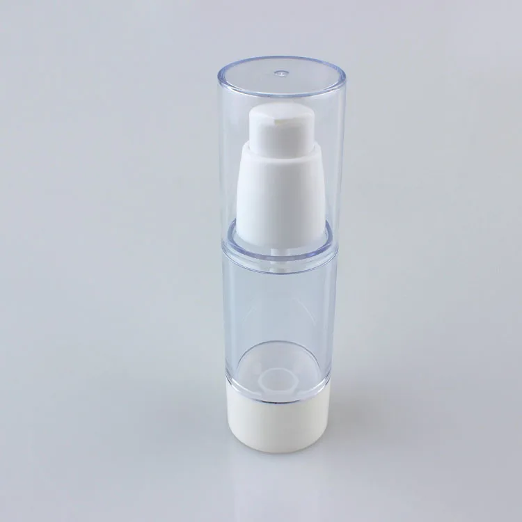 Download 50PCS white 30 ml pp airless bottle for cosmetic , round 30ml cosmetic airless pump bottles ...