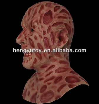 

2013 Hot Selling Fashion Full Face Carnival Celebrations Party krueger Costume Realisic Freddy Mask for Halloween props