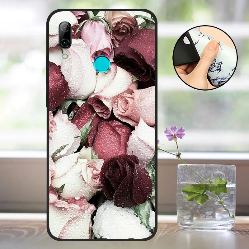 Чехол для huawei P Smart Крышка силиконовая P smart POT-LX3 POT-LX1 чехол Capa Мягкий ТПУ бампер huawei P Smart Funda - Цвет: YDM