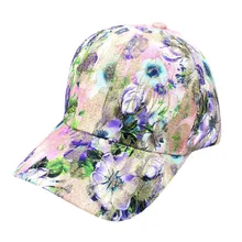 Лето брендовая модная Солнцезащитная спортивная женская летняя бейсбольная кепка с цветочным узором Snapback Кепка s хип-хоп кепка спортивная Прямая поставка# N7032822