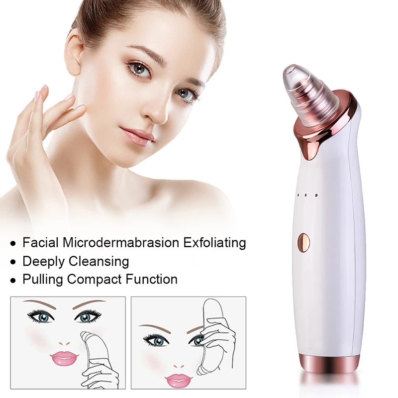 Electric Blackhead Remover Vacuum New Nose Face Deep Cleansing Machine Girl's Gift Skin Care Device Face Cleaning Tool