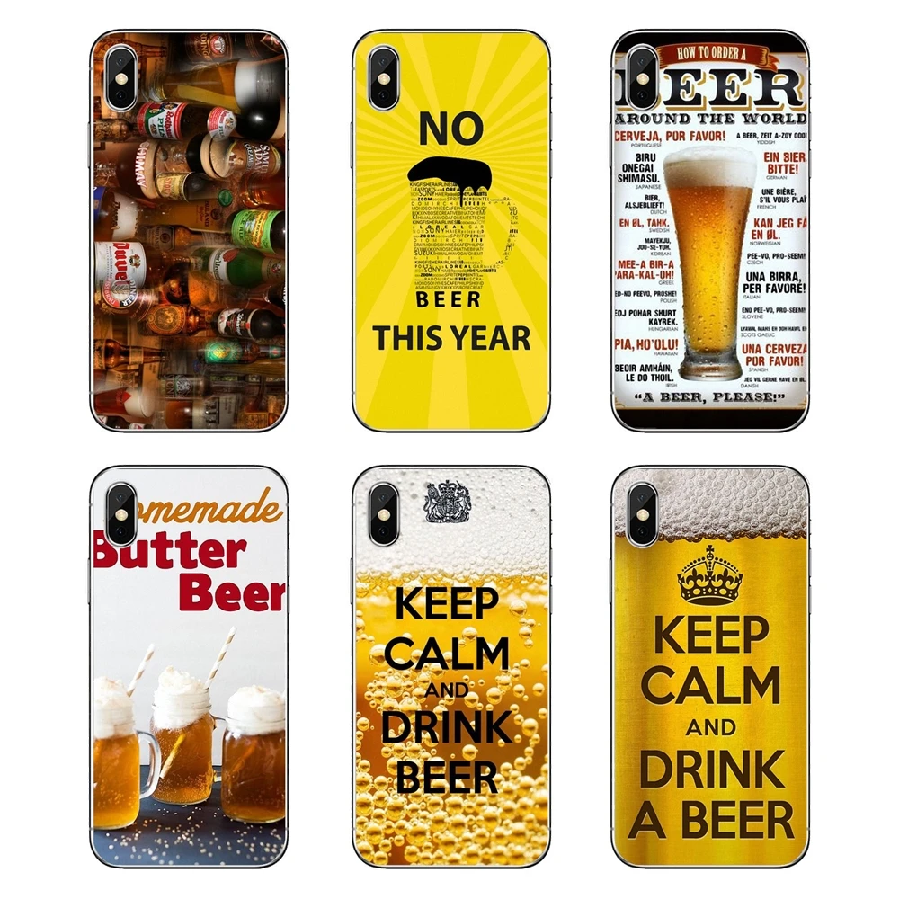 

Soft Transparent Shell Covers Beer order around the world For Xiaomi Redmi 4X S2 3S Note 3 4 5 6 6A Por Pocophone F1 Mi 6