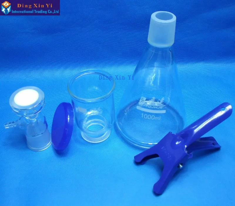  1000ml Vacuum filtration apparatusmembrane filterSand-Core Filter Equipment