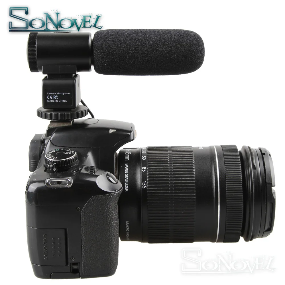 Микрофон для камеры Canon EOS M50 M3 M5 M6 800D 760D 750D 77D 80D 5Ds R 7D 6D2 5D4|Микрофоны| |
