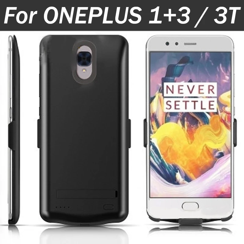 

2019 5000mAh Battery Case For ONEPLUS 3 3T External Power bank Charger Back Phone cover Case for 1+ 3 3T