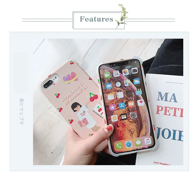 Boy Girl Hard Acrylic Case For iPhone 8 8plus 7 7 Plus Phone Case For iphone 6 s 6s Plus X XR XS Max Cases Cover Funda Capinha   (13)