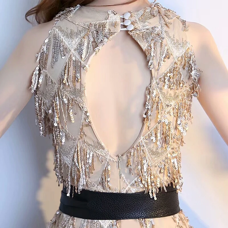 

2018 Latest French net Laces fabric Fabrics with sequins High Quality Tulle African Laces Fabric Nigerian Wedding jhs091