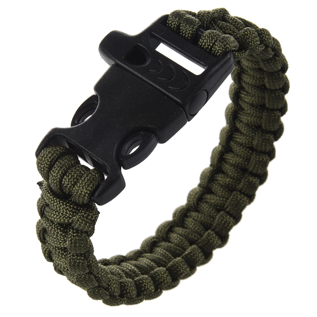 23cm Strap paracord bracelet Survival Parachute Rope with Plastic