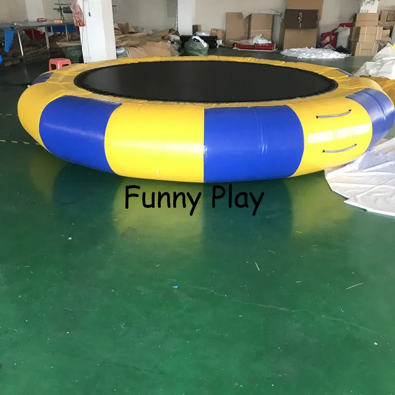 

Inflatable Water Bouncer Pool float toy inflatable water platform floating water park sea jumping bed inflatable trampoline