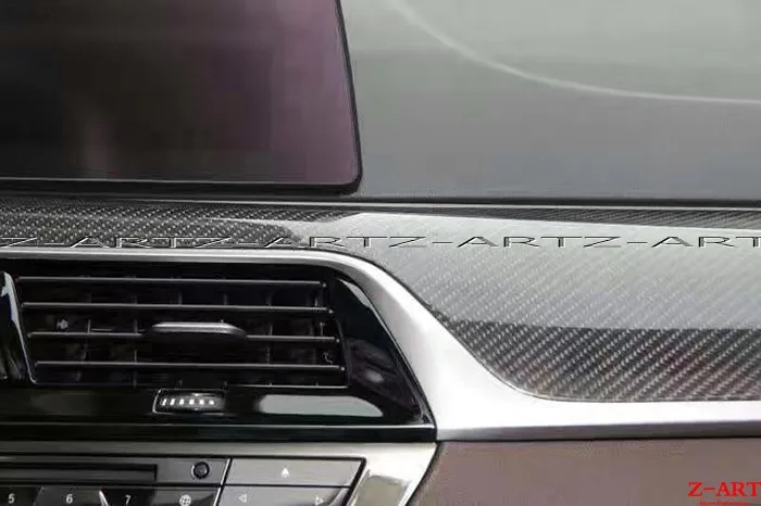 Модернизированная панель управления из углеродного волокна для BMW new 5 series G30 G38