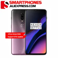 Oneplus 6T A6010 Mobile-Phone 128GB Dash Charge Octa Core Fingerprint Recognition 20mp
