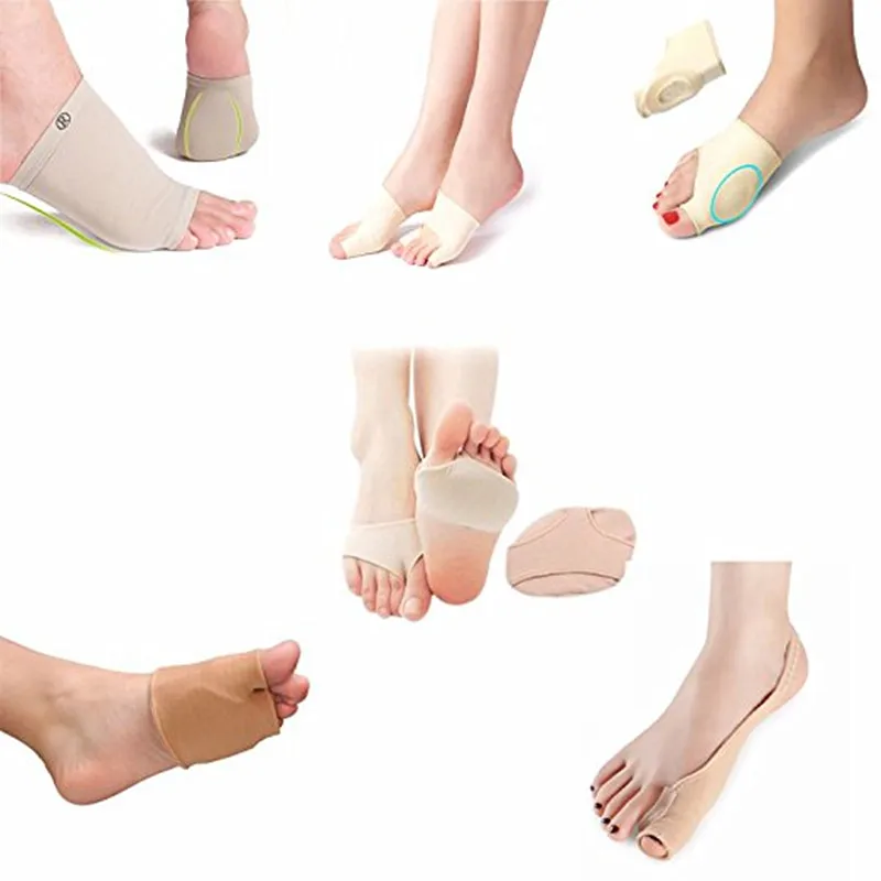 12pcs/ pack Bunion Device Arch Support Hallux Valgus Sleeve Forefoot