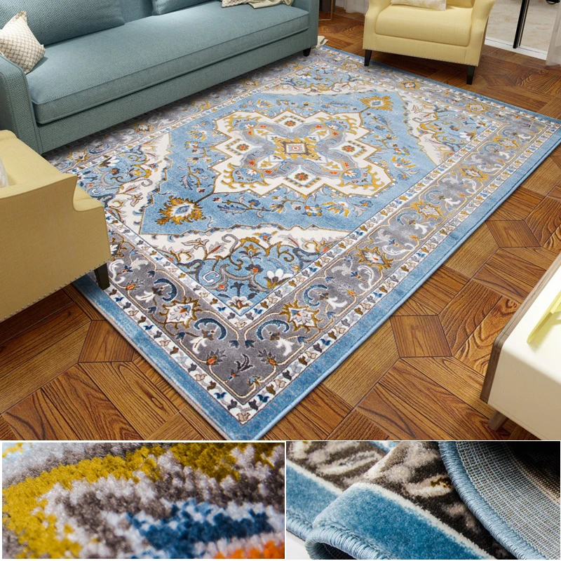 

100% Polypropylene Nordic 240x340CM Modern Large Carpets For Living Room Bedroom Rugs Home Soft Thick Sofa Floor Mat Area Rugs