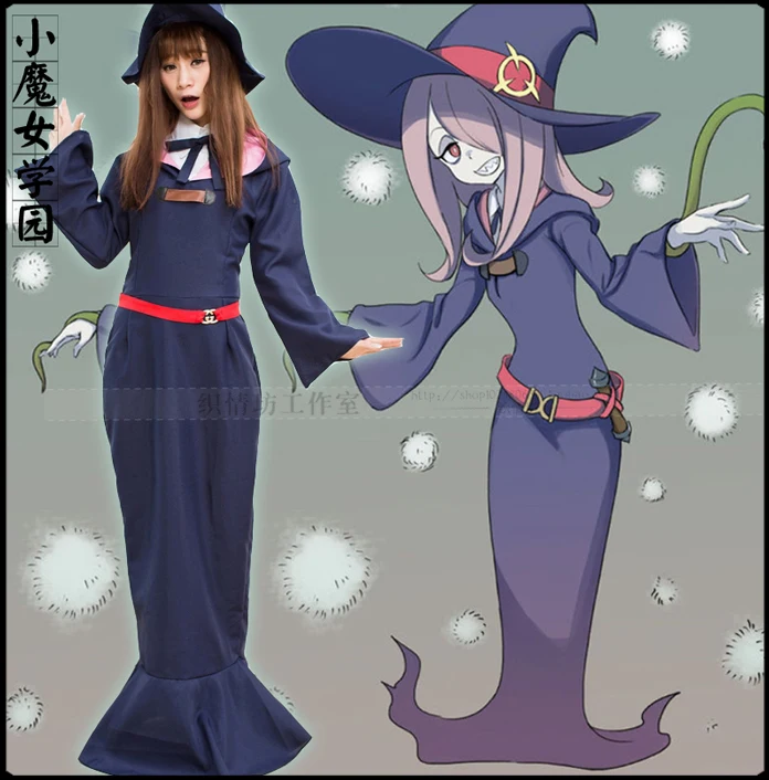Аниме Маленькая ведьма academic Косплей Sucy Manbavaran COS Хэллоуин косплей аниме