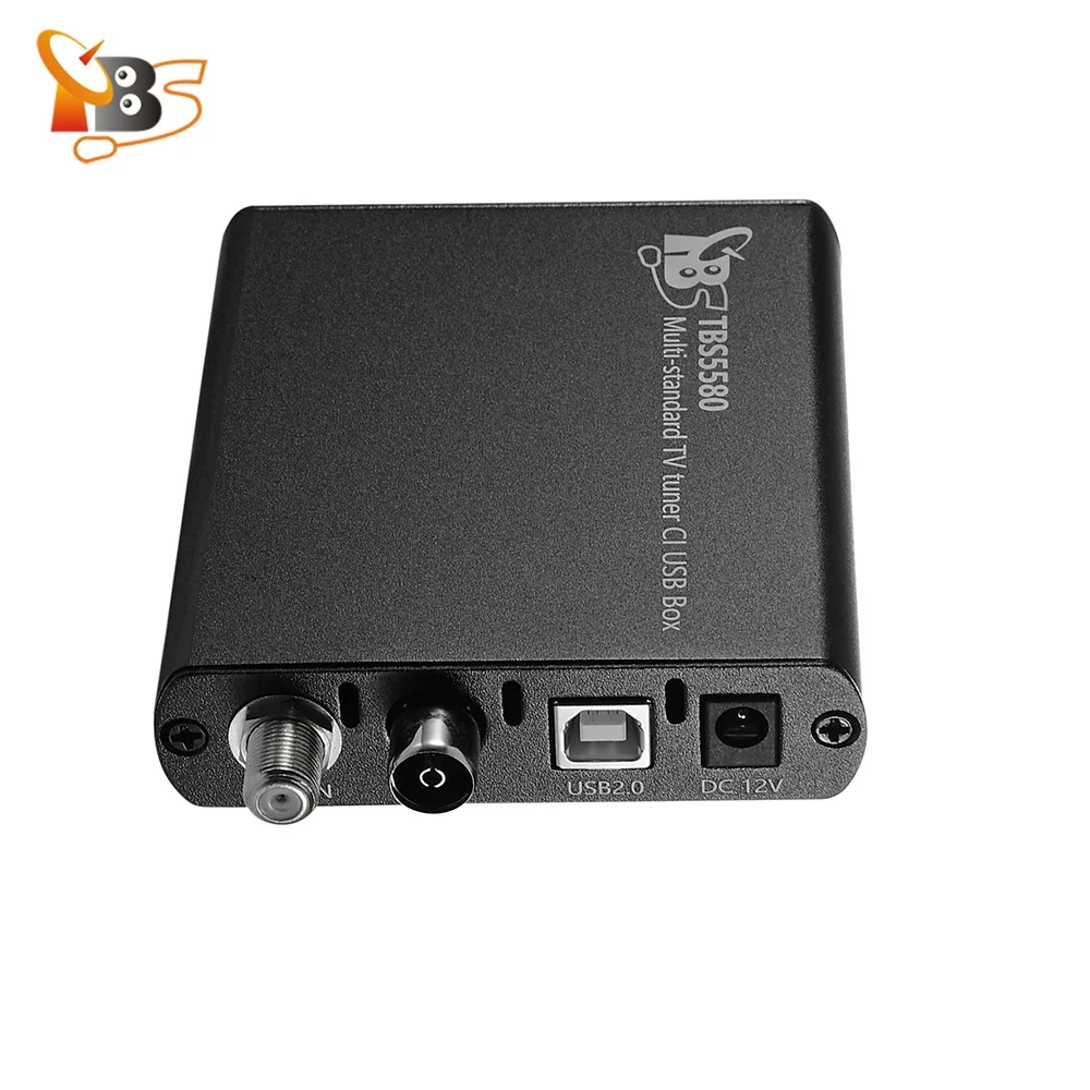  TBS5580 Multi-standard Universal Digital TV Tuner CI USB Box for DVB-S2X/S2/S/T2/T/C2/C/ISDB-T FTA 
