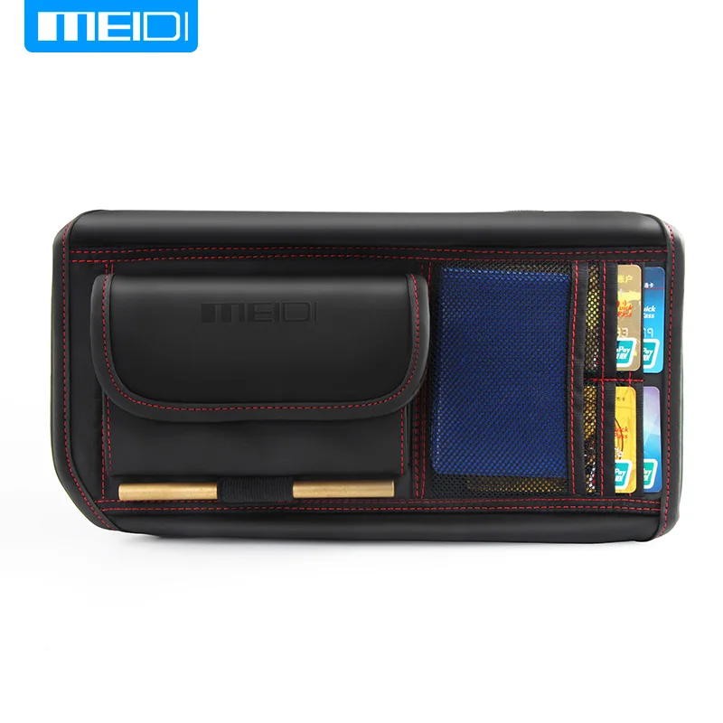 Koop MIEDI Auto Zonneklep Opbergtas Auto Boot Organizer Opslag Houder Multi Use Tools Organisator Voor IC Card Mobiele telefoon Zon glas
