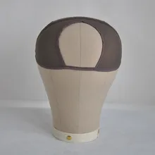 Высокое качество U Часть Кружевной парик без клея колпачок s для изготовления париков сетка спандекс эластичный парик крышка ткачество колпачок черный/коричневый 5 шт./партия