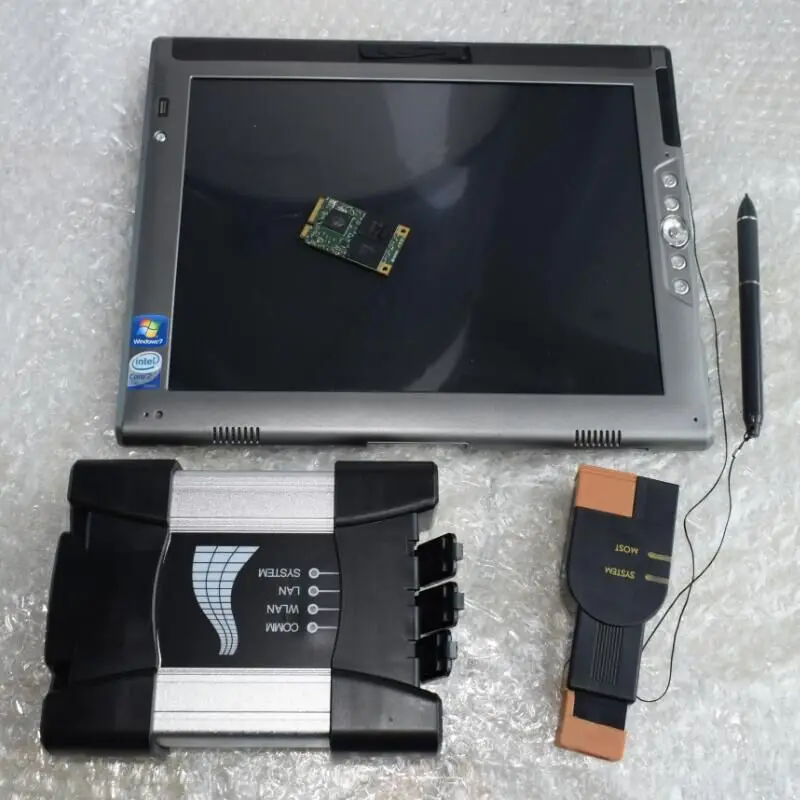  Automotive repair diagnosis tool For BMW Icom next wifi + Used laptop computer LE1700 4G +Expert mo