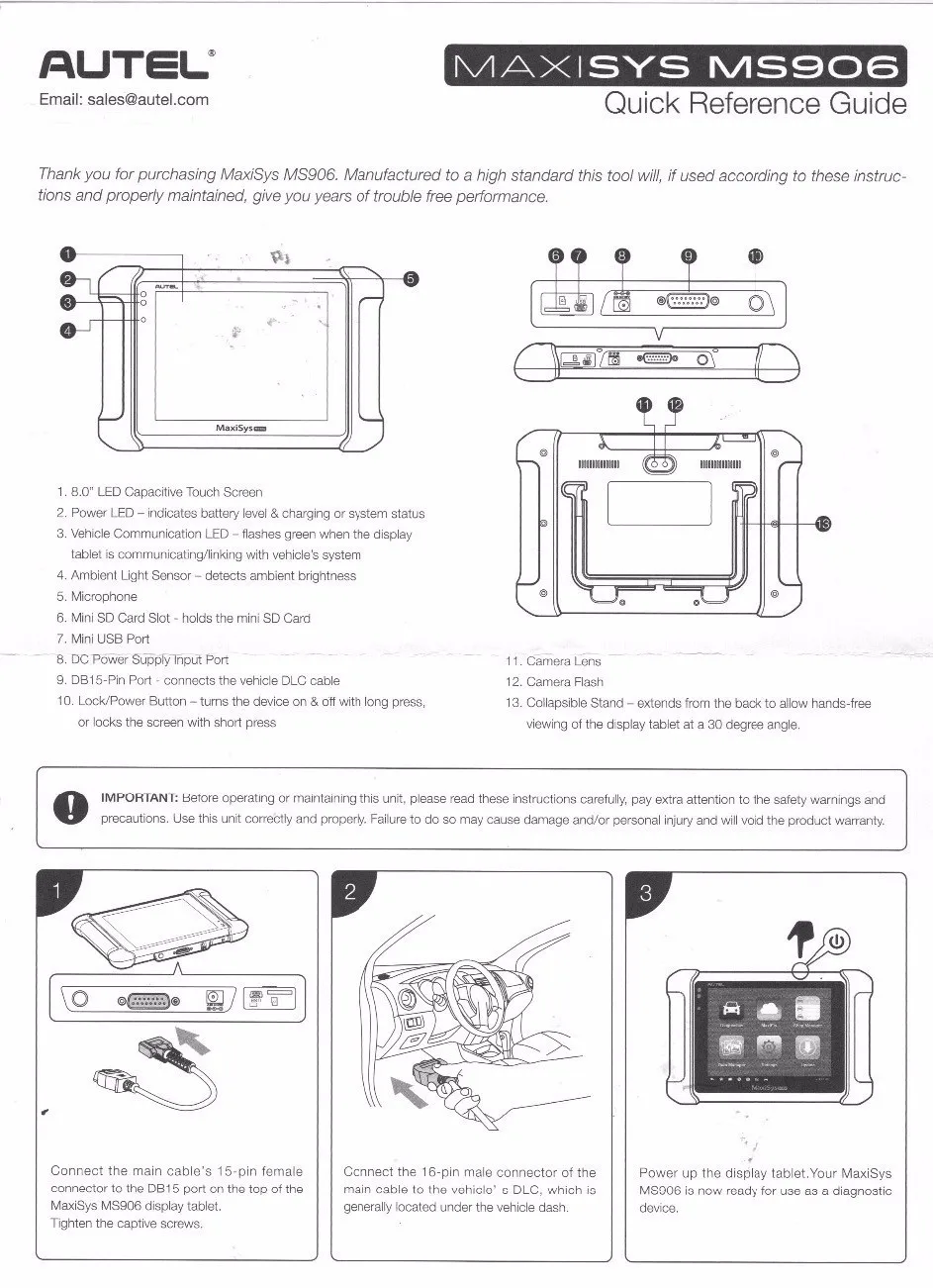 Autel MaxiSys MS906 OBD2 сканер автомобильный диагностический инструмент MS 906 ключ программируемый код считыватель OEM инструменты ключ кодирование