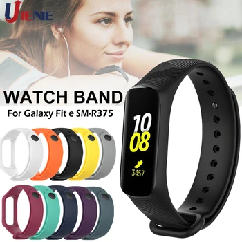 

Silicone Smart Watch Band Wrist Band Strap for Samsung Galaxy Fit-e SM-R375 Watchband Bracelet Sport Replacement wristband