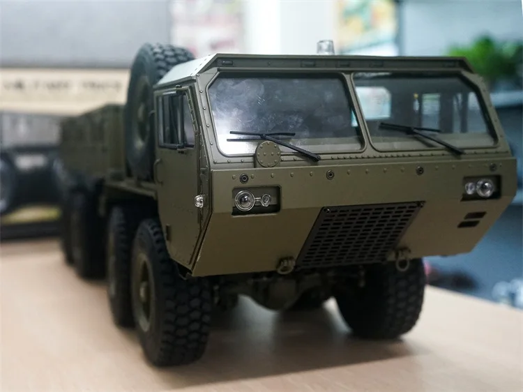 1/12 8X8 грузовик с дистанционным управлением 2,4 ГГц rc США военный грузовик водонепроницаемый, rc автомобиль Размер: 74x22x24 см