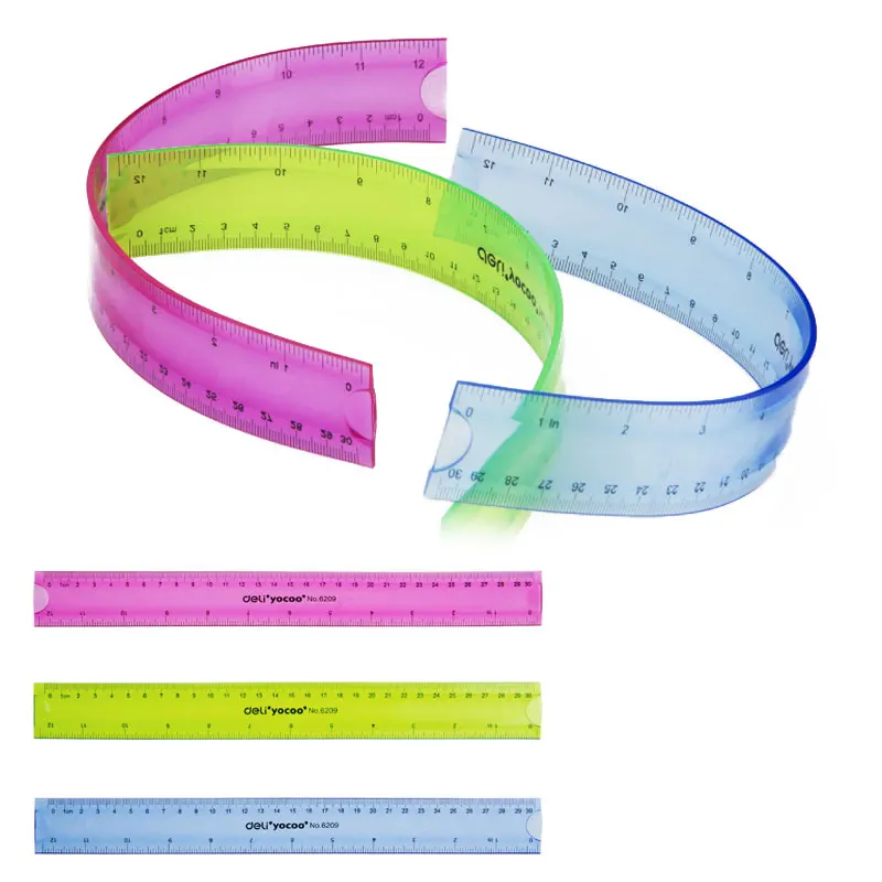 

Stationery 6209 Tape Measure Double Faced 30cm Calibration Ruler Regua Regla Cetvel Stationery Sjablonen Architecture Sjabloon