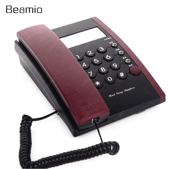 Fashion Wired Phone Corded Telephone Landline Desk With Fashion Wired Phone Corded Telephone Landline Desk With Memory For Hotel Motel Home Bussiness Phones