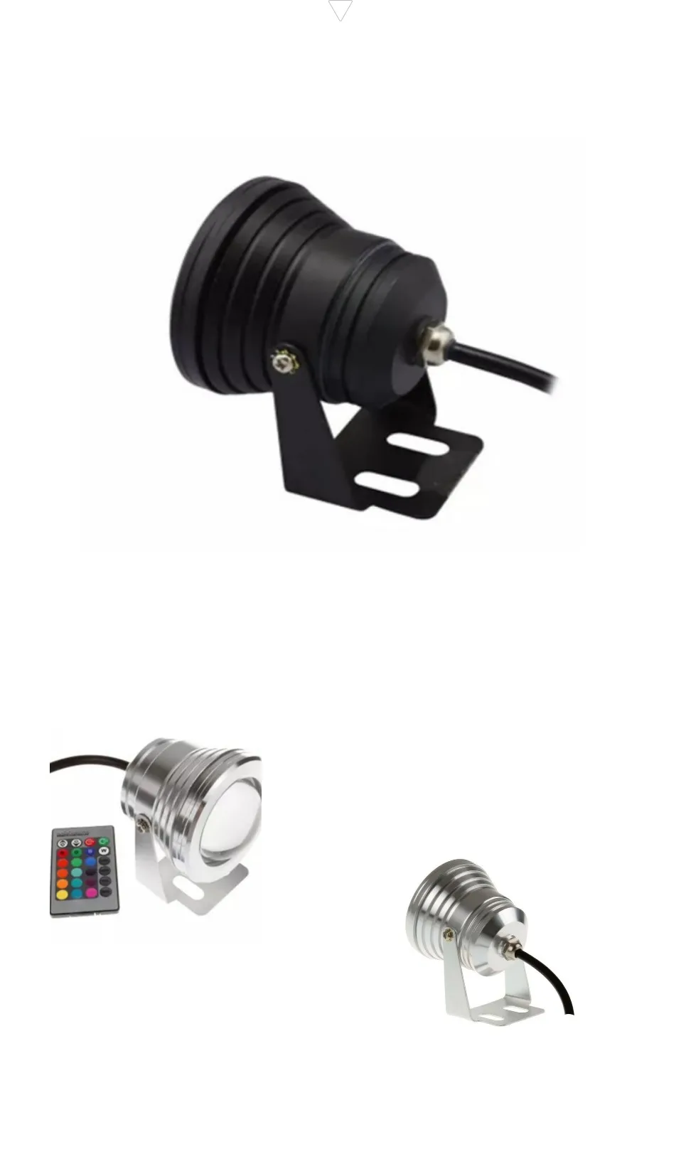 Пульт дистанционного управления 220 V 110 V RGB светодиодные фонари для сада 10 W открытый прожектор лампары для газона