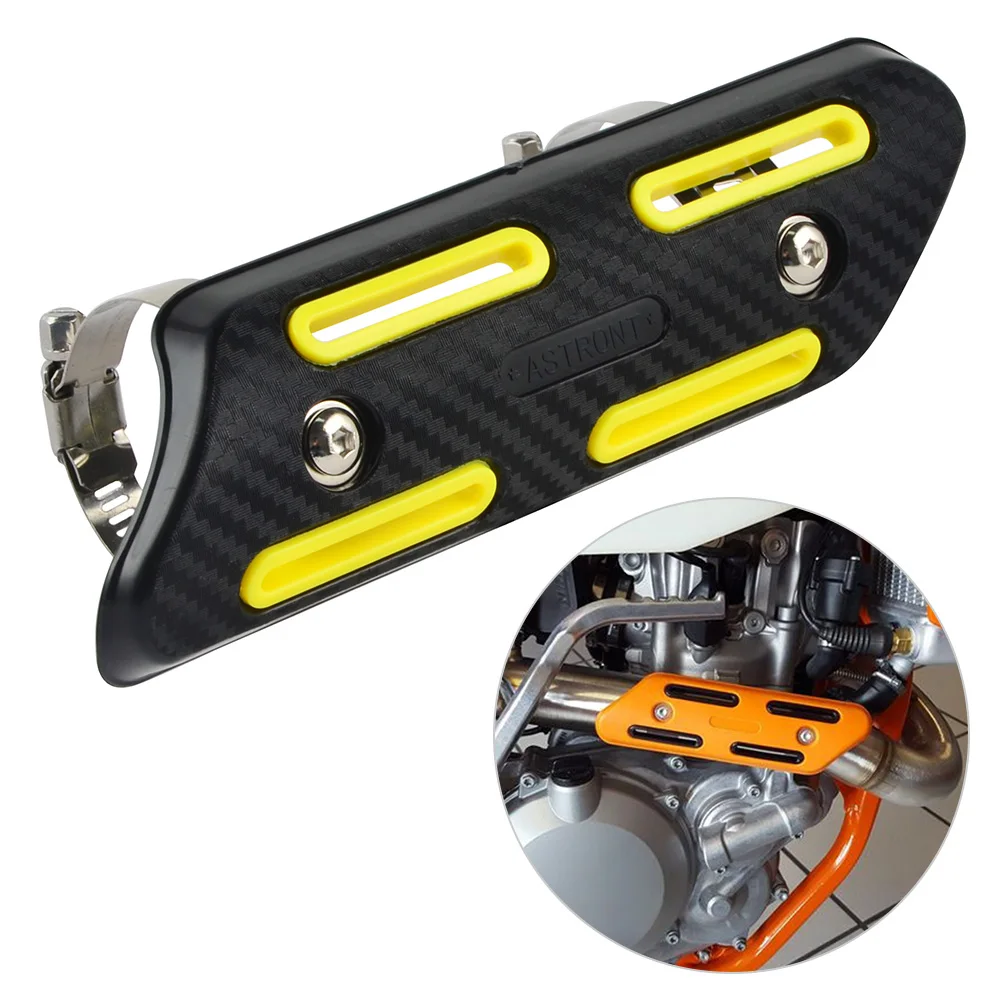 Exhaust Heat Shield Protector Cover For Suzuki RMZ250 RMZ400 RMZ450