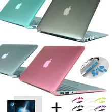 Zaiwj-горячее предложение Прозрачный Кристальный чехол для Apple macbook pro DVD Встроенная память 13,3 дюймов(A1278) покрывающая телефон по всей поверхности+ Экран пленка+ Пылезащитная заглушка