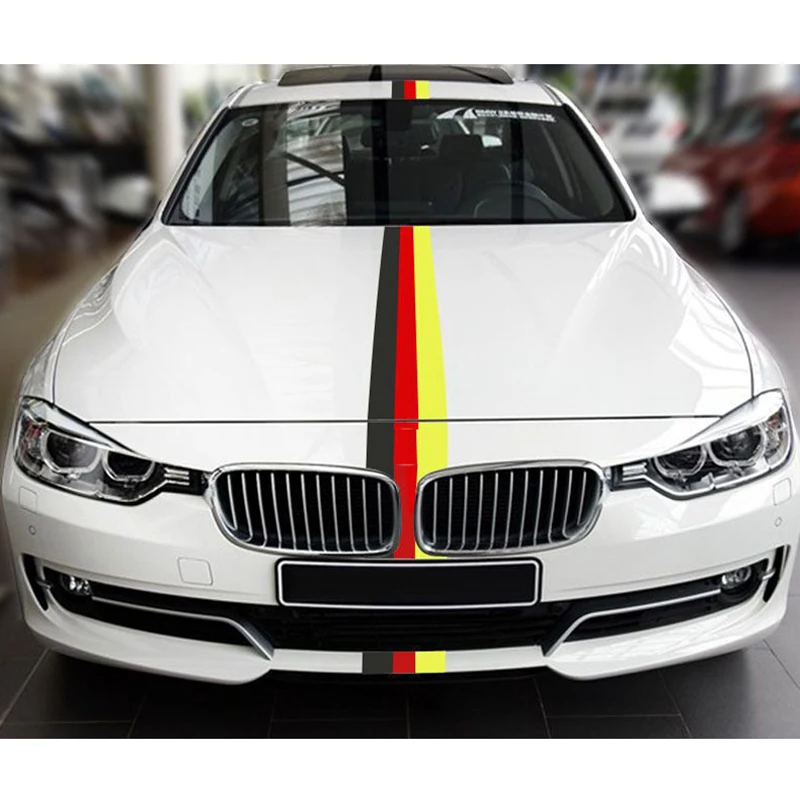 1 шт. Виниловая наклейка для капота BMW M3 M5 M6 E46 E92|Наклейки на автомобиль| |