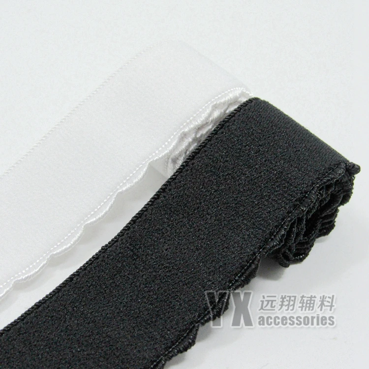 25 мм 30 мм 40 мм 50 мм широкая лента-резинка для нижнего белья спортивная одежда одна сторона плюшевая мягкая эластичная лента черный белый 5 м/лот