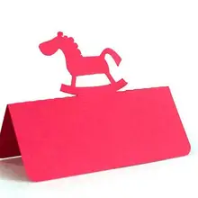 Пользовательские цвета качалка Лошадь табло крещения стойка регистрации эскорт день рождения, детский душ место карты вечерние украшения