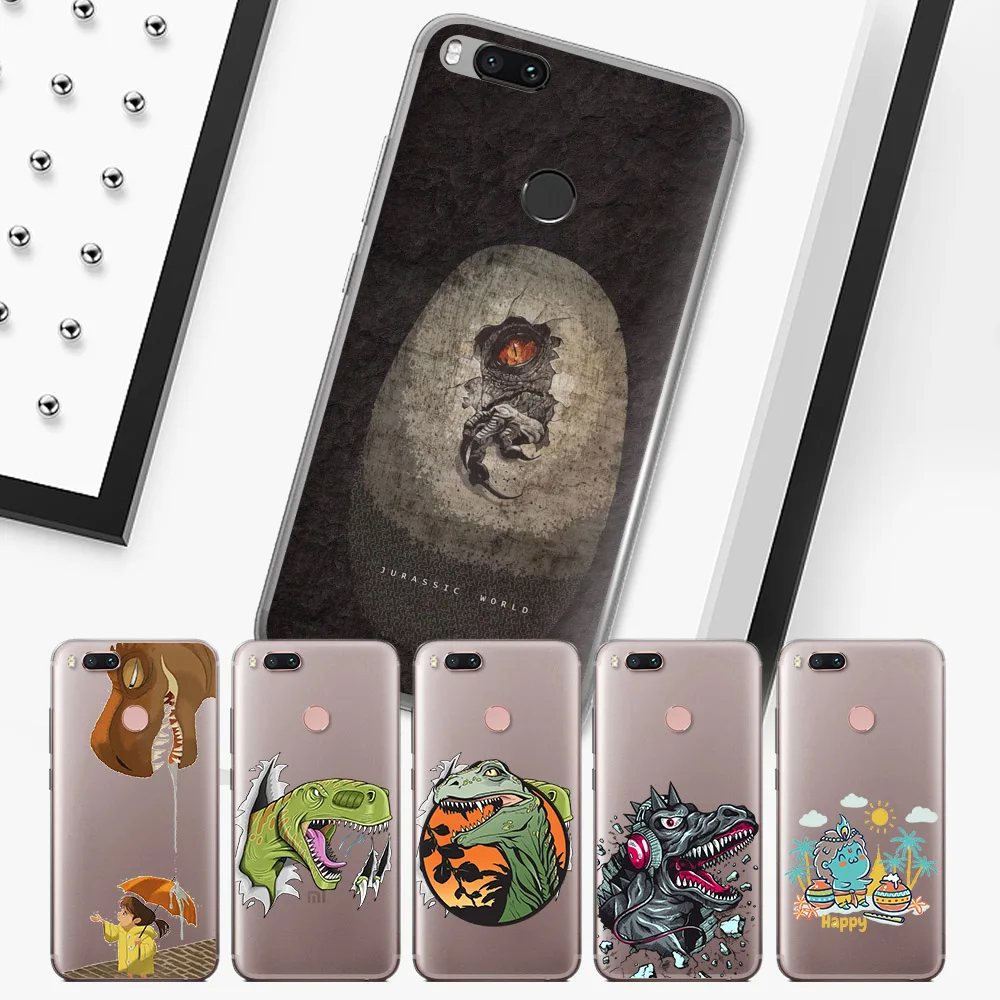 

Coque Dinosaurs for Xiaomi MI 8 Case 5X A1 MI 6 Cases for Redmi 5A 4X 5 5 Plus Note 5 Cases For RedMi Note 4 4X 5 5A shell Cases