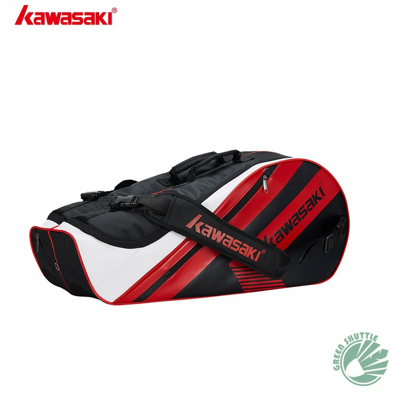 

2019 New Kawasaki Genuine Badminton Tennis Racket Bag 9 Rackets Single-shoulder Feather Bag Fashion KBB-8926 Racket Bag