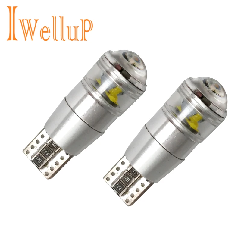 

2017 2x T10 W5W High Power with CREE Chip T10 LED 12V 194 168 CANBUS NO ERROR DRL Backup Reverse Dome Lights LED Lamps for Cars