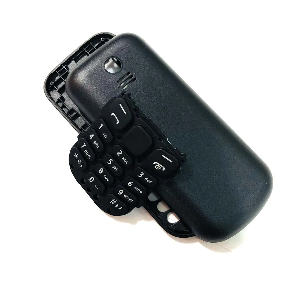 Для Nokia 130 2017 Новый Полный Мобильный телефон Корпус чехол с английской клавиатурой крышка батареи