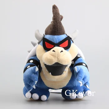 

High Quality 5 Pcs/Lot Super Mario Dark Bowser Koopa Plush Toy Soft Stuffed Dolls 10" 26 cm Children Gift