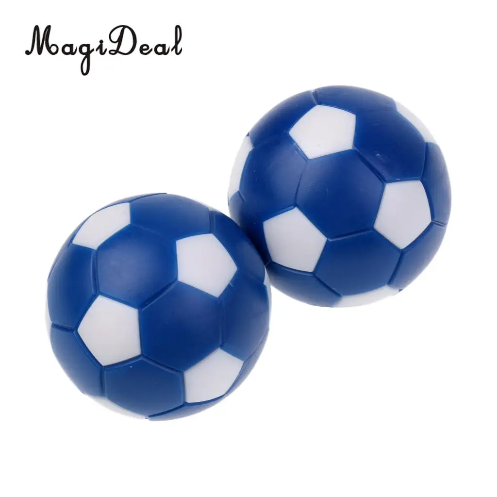 MagiDeal 22 Pieces 5/8' Foosball Man Table Soccer Player with 6 Pieces 36mm Foosball Balls - High Quality and Durable