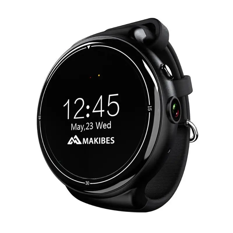 

ALLOYSEED I4 Air 1.39" Bluetooth Smart Watch Android 5.1 Quad Core RAM 2GB ROM 16GB Smartwatch 3G WiFi GPS SIM Card Wristwatch