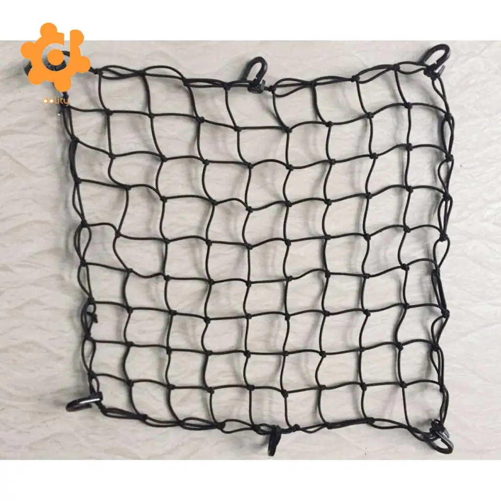 Car SUV Roof Top Rack Luggage Carrier Cargo Basket Elasticated Net 60*60cm
